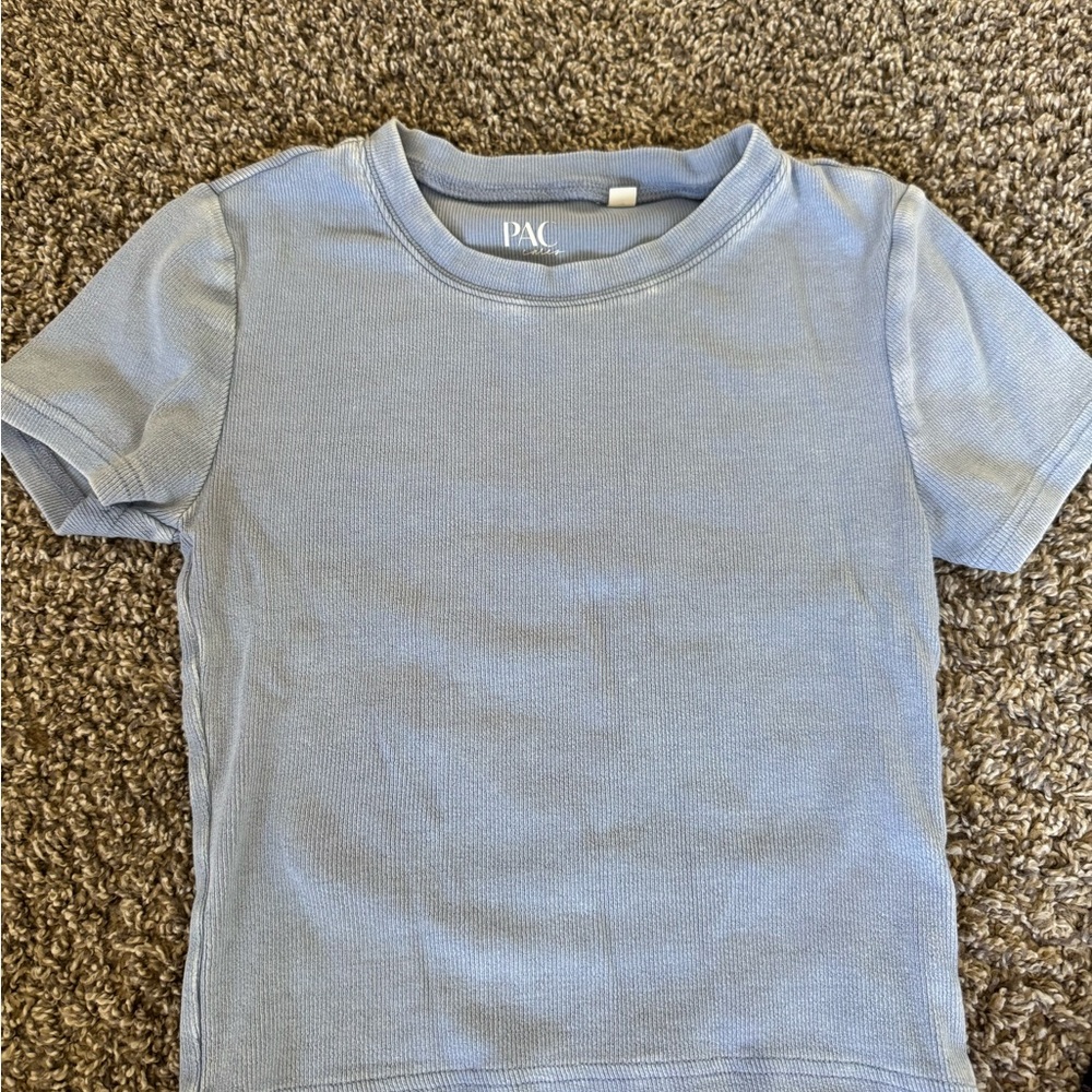 PacSun Blue Short Sleeve Tee Casual Essential